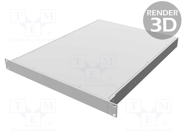 Enclosure: 19" standard; 1U; Enclos.mat: aluminium; Y: 559mm