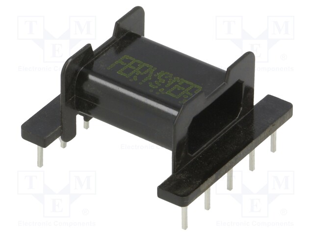 Coilformer: with pins; Application: EFD25/13/9; Mat: plastic