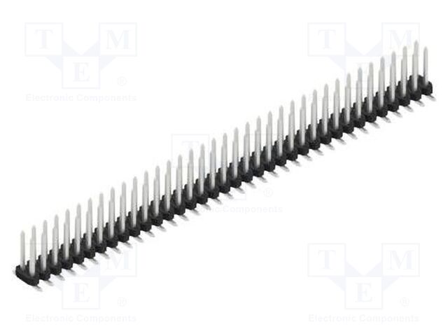 Connector: pin strips; pin header; male; PIN: 72; 2mm; SMT; 2x36