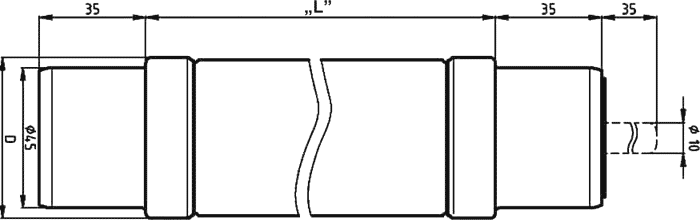 Fuse: fuse; 50A; 10kV; industrial; Imin.break: 170A; 120N