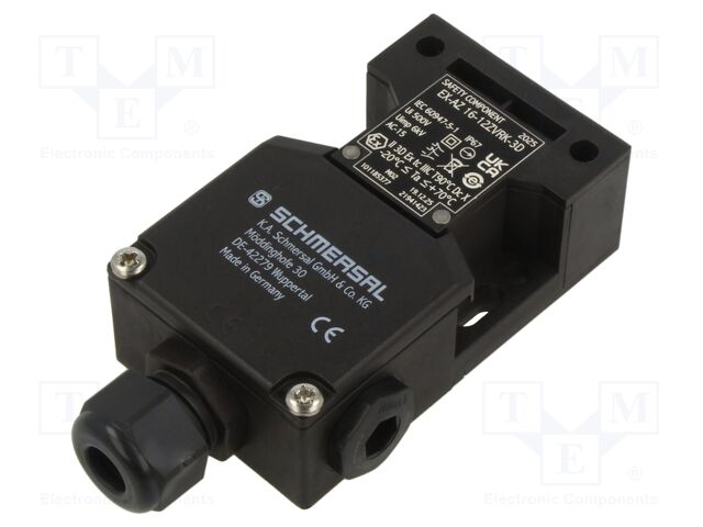 Safety switch: bolting; NC x2 + NO; IP67; Electr.connect: M16x1,5