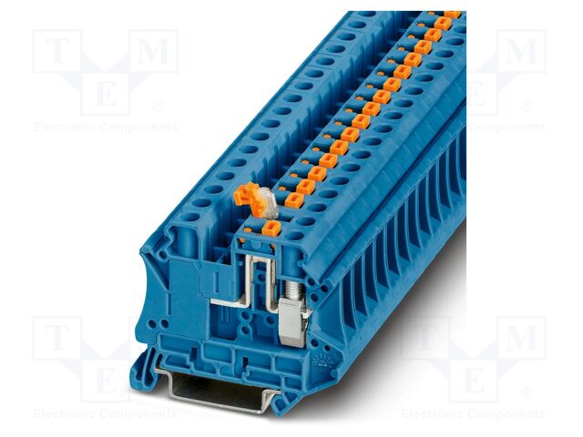 Splice terminal: rail; UT; 500V; screw terminal; PA; 0.2÷10mm2