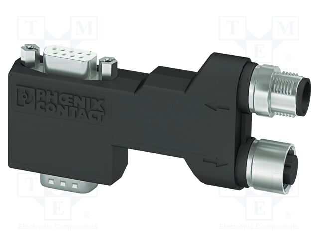 D-Sub; PIN: 9; Profibus,with interface PG; angled 90°