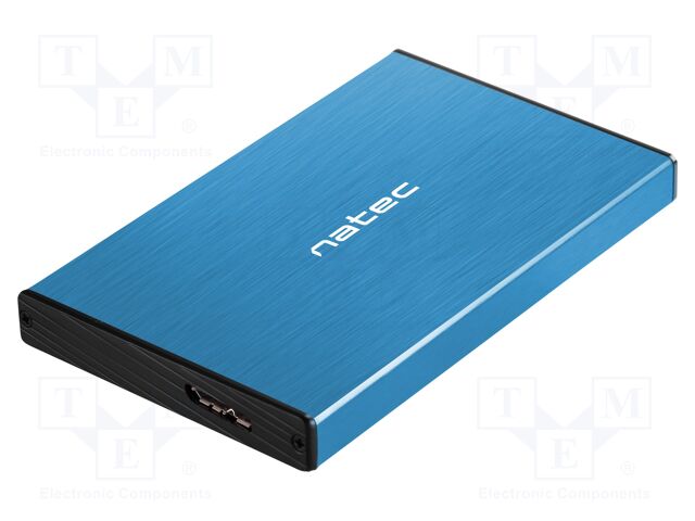 Hard discs housing: 2,5"; PnP,LED status indicator; aluminium