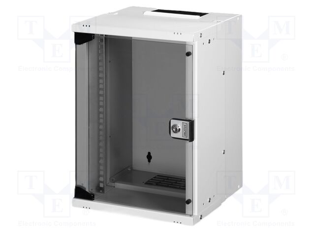 Enclosure: rack cabinet; Standard: 10"; SOHO PRO; 9U; grey; Z: 460mm