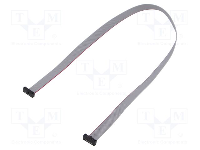 Ribbon cable with IDC connectors; Tape ph: 0.64mm; 406.4mm