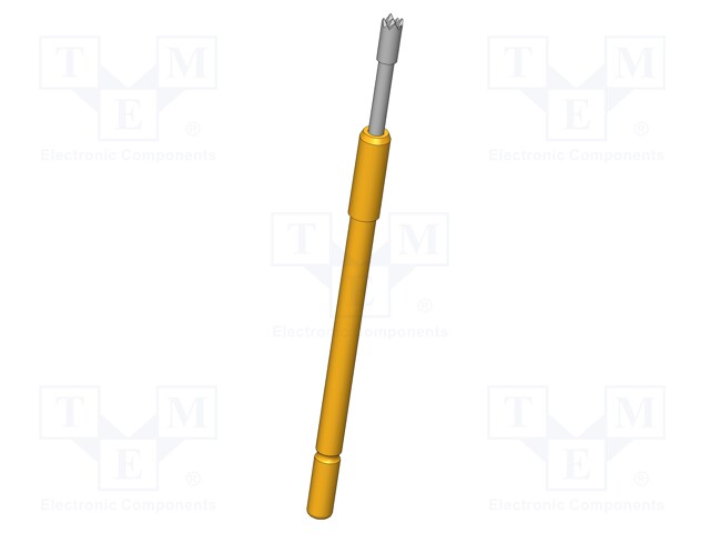 Test needle; Operational spring compression: 4mm; 5A; Ø: 1.3mm