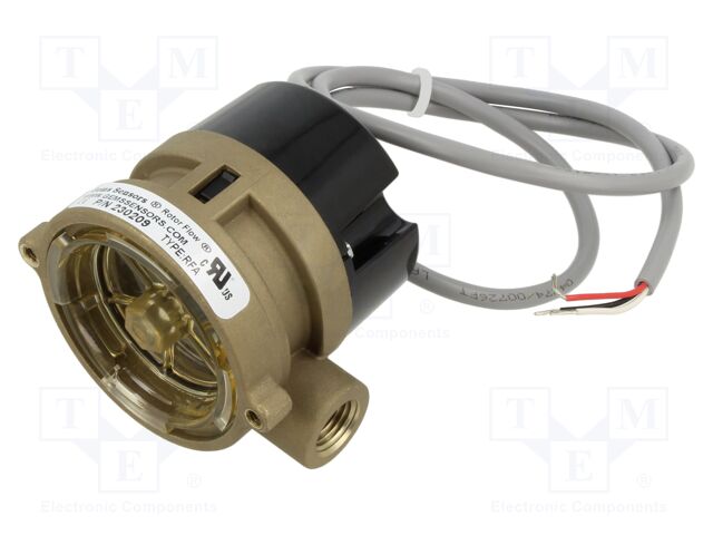 Module: signaller; Control.param: fluid flow; max.100°C; RFA