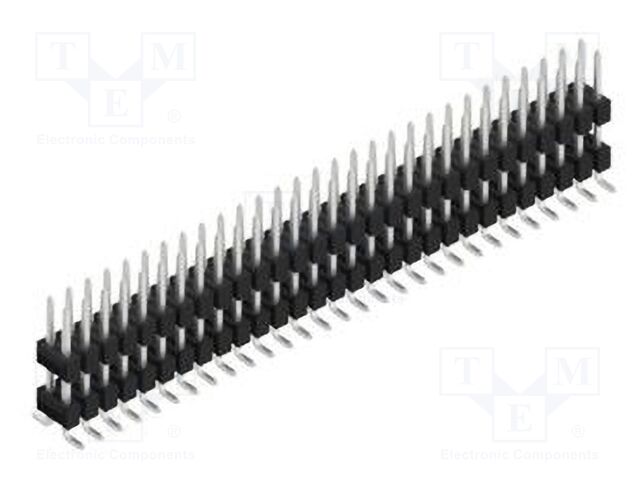 Connector: pin strips; pin header; male; PIN: 58; 2.54mm; SMT; 2x29