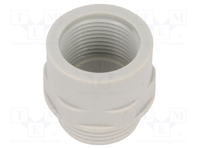 Reduction of threads for glands; Int.thread: PG13,5; polyamide