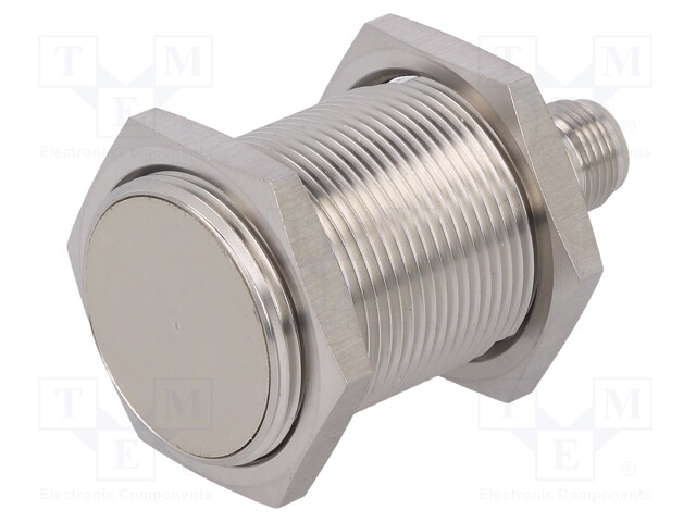 Sensor: inductive; Output conf: PNP / NO; 0÷12mm; 10÷32VDC; M30