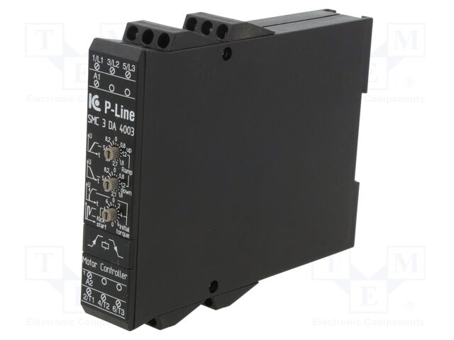 Automation module: softstart; 400÷415VAC; for DIN rail mounting