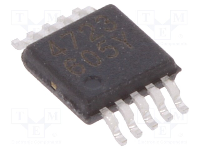 PMIC; DC/DC converter; Uoper: 2.7÷5.5V; Uout: 1÷5.5V; MSOP10; buck