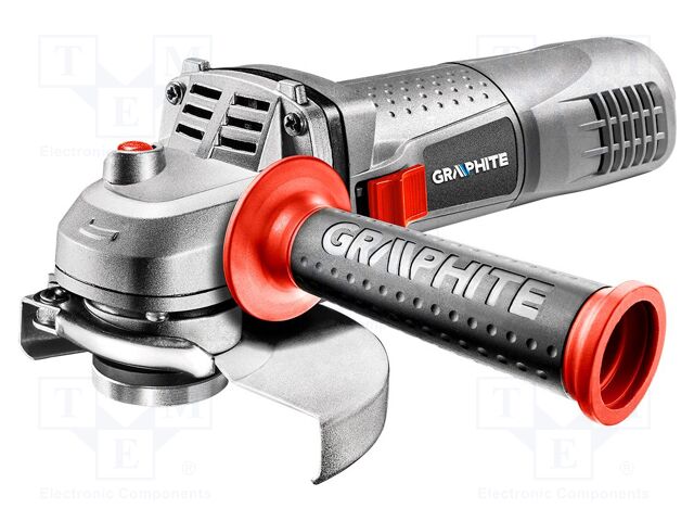 Angle grinder; electric; 750W; 230VAC; Features: ergonomic handle