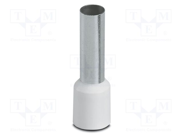 Tip: bootlace ferrule; insulated; copper; 16mm2; Bit len: 18mm