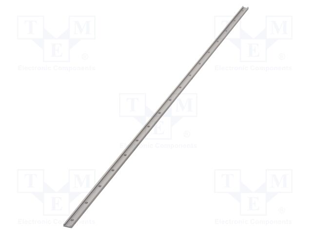 Rail; aluminium; L: 1000mm; W: 17mm; DryLin® N; linear guides