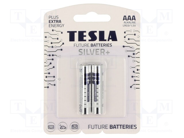 Battery: alkaline; 1.5V; AAA; non-rechargeable; Ø10.5x44.5mm