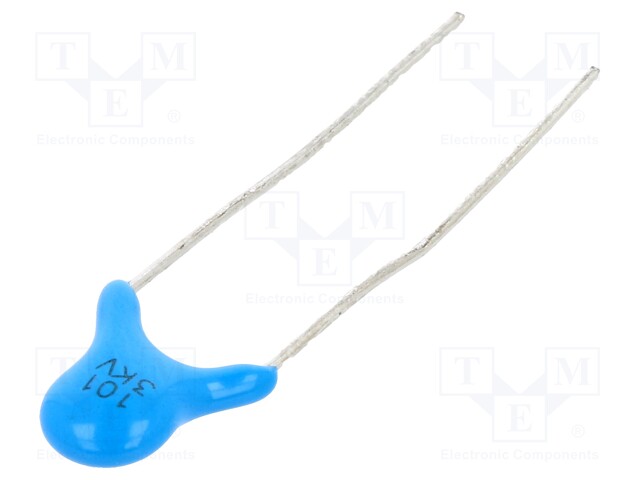 Capacitor: ceramic; 100pF; 3kV; Y5P; ±10%; THT; 7.5mm