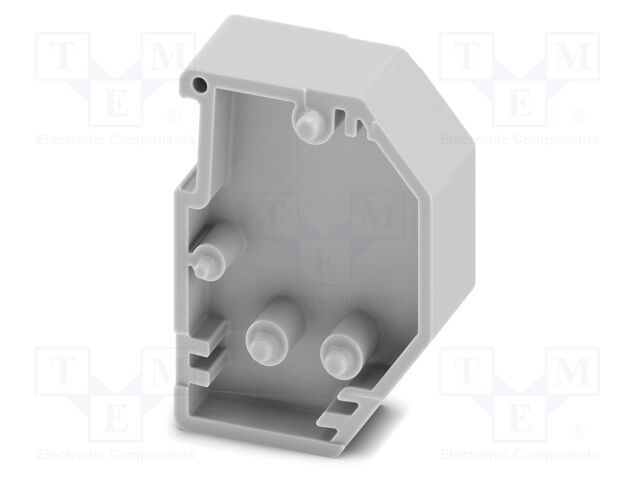 Separating plate; L: 24.4mm; ways: 1; W: 8.2mm; H: 18.5mm; Body: grey