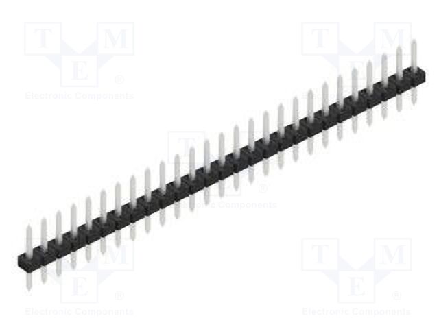 Connector: pin strips; pin header; male; PIN: 27; 2mm; THT; 1x27