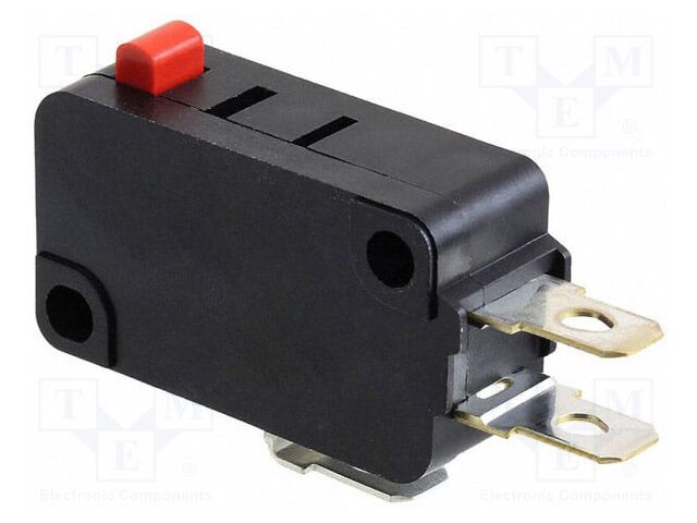 Microswitch SNAP ACTION; without lever; SPDT; 16A/250VAC; Pos: 2