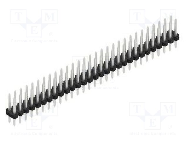 Connector: pin strips; pin header; male; PIN: 58; 2mm; THT; 2x29