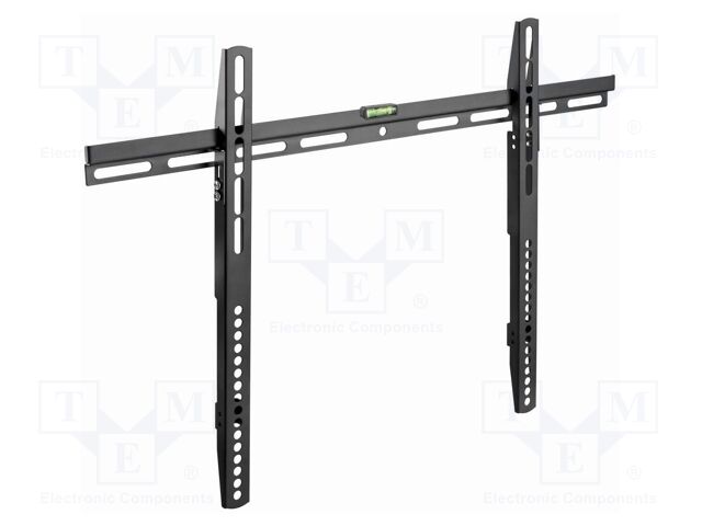 Holder; for wall mounting; 40kg; 37÷70"; black; permanent