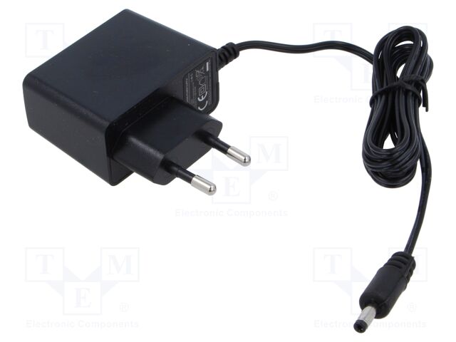 Power supply: switching; mains,plug-in; 6VDC; 1A; 6W; Out: 4,0/1,7