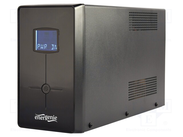 Power supply: UPS; 125x380x225mm; 1.2kW; 2kVA; 12.9kg; 9Ah; 0÷40°C