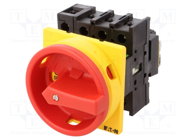 Switch: main cam switch; Stabl.pos: 2; 32A; OFF-ON; Poles: 3+N; 15kW