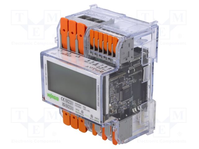 Controller; for DIN rail mounting; pulse S0; IP20; 65A; -40÷70°C