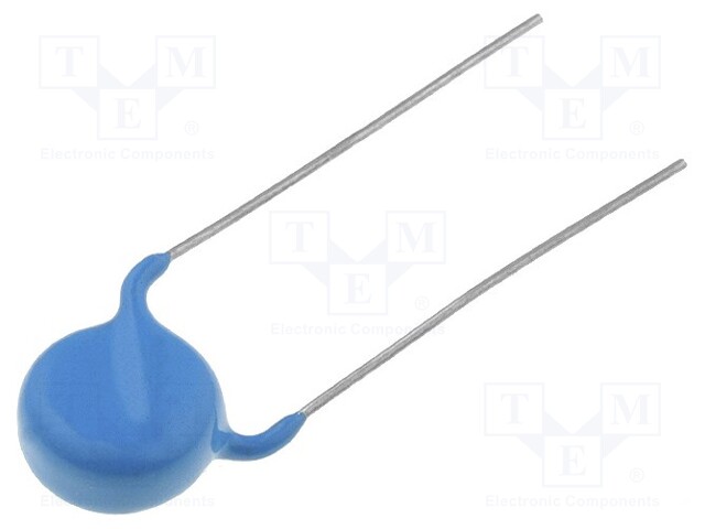 Capacitor: ceramic; 470pF; 10kV; THT; 10mm; Øpin: 600um