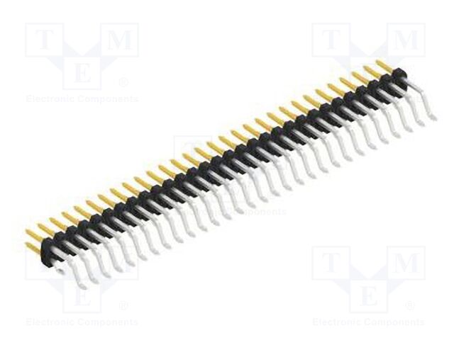 Connector: pin strips; pin header; male; PIN: 60; 2mm; SMT; 2x30
