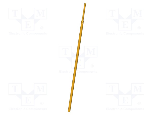Needle-like test probe; Operational spring compression: 4.3mm