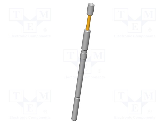 Test needle; Operational spring compression: 4mm; 20A; Ø: 2mm