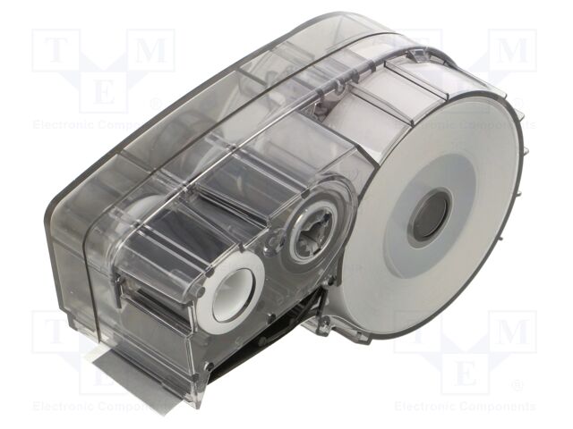 Tape; 19.05mm; 6.4m; grey; Character colour: black; self-adhesive