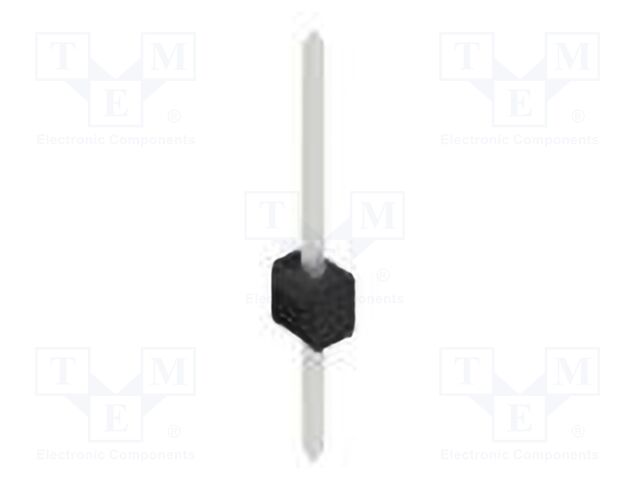 Connector: pin strips; pin header; male; PIN: 1; 2.54mm; THT; 1x1