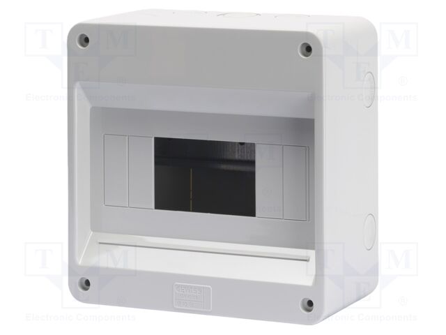 Enclosure: for modular components; IP40; wall mount; white; 40 CD