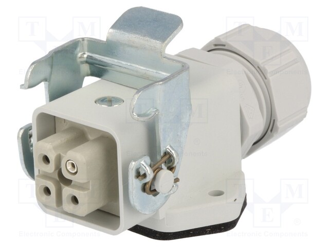 Connector: rectangular; plug; female; EPIC KIT; PIN: 4; 3+PE; M20