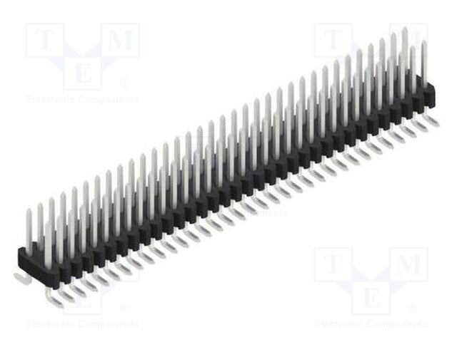 Connector: pin strips; pin header; male; PIN: 68; 1.27mm; SMT; 2x34