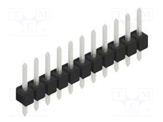 Connector: pin strips; pin header; male; PIN: 11; 2.54mm; THT; 1x11