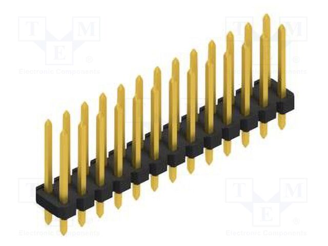 Connector: pin strips; pin header; male; PIN: 26; 2.54mm; THT; 2x13