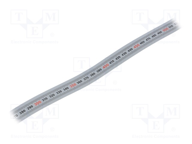 Ruler; figures horizontally arranged,self-adhesive; W: 11mm
