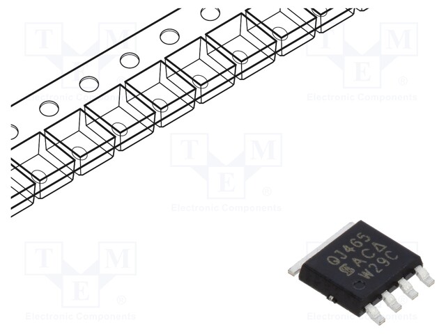 Transistor: P-MOSFET; unipolar; -60V; -8A; 15W; PowerPAK® SO8