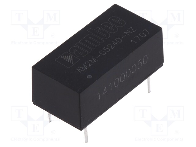 Converter: DC/DC; 2W; Uin:4.5÷5.5V; Uout:24VDC; Uout2:-24VDC; 2.8g