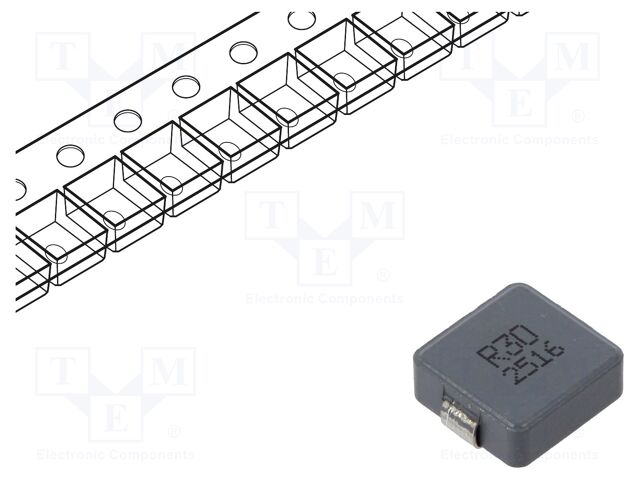 Inductor: wire; SMD; 300nH; ±20%; 11x10x3.8mm