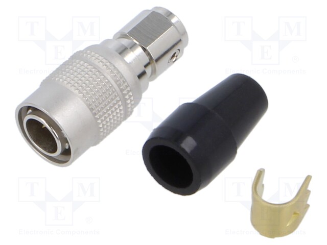 Connector: circular; HR10; Locking: push-pull; plug; male; 2A; PIN: 4