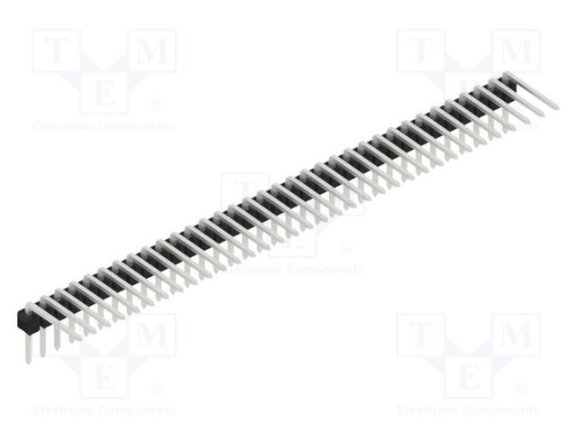 Connector: pin strips; pin header; male; PIN: 34; 2.54mm; THT; 1x34