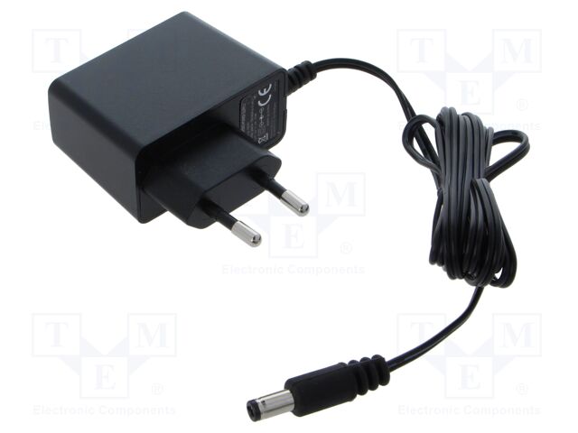 Power supply: switching; mains,plug-in; 5VDC; 2A; 10W; Out: 5,5/2,5