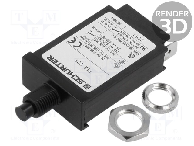 Circuit breaker; 0.2A